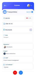 Operate task list view